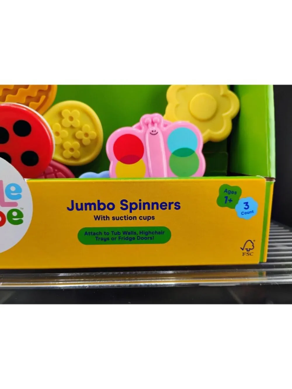 Gigglescape Jumbo Spinners Kids Developmental Toys Set
